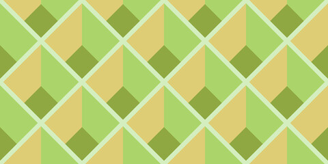 Seamless pastel pattern. Template for fabric or wrapping. Textile design. Optical illusions. Pastel colors. Modern textile. Geometric ornament. Art Deco stylish background for cards. Beige. Olive.