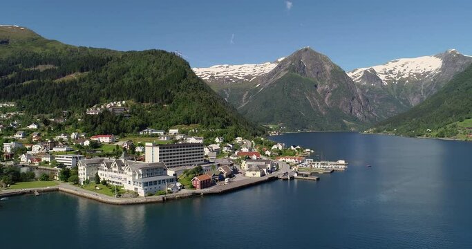 Balestrand. The administrative centre of Balestrand Municipality in Sogn og Fjordane county, Norway.