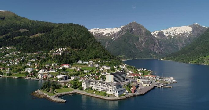 Balestrand. The administrative centre of Balestrand Municipality in Sogn og Fjordane county, Norway.