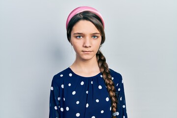 Young brunette girl wearing elegant look skeptic and nervous, frowning upset because of problem. negative person.