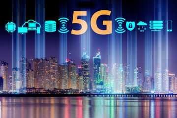 Concept of 5g networks in large cities
