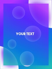 Abstract aesthetic trendy universal background template.