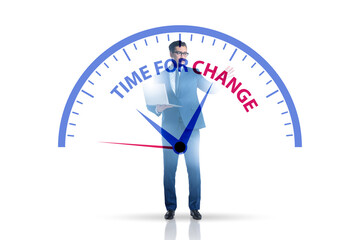 Concept of organisational change and transfomation with business