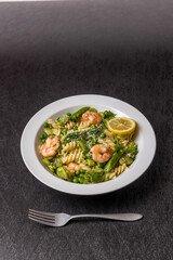 イタリアンパスタ　Italian pasta with simple tomato sauce