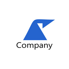 draw a triangle with a half curved arrow on it