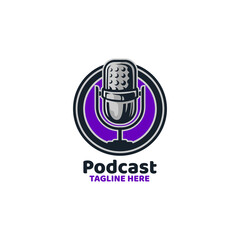 Podcast Broadcast Mic news recording