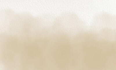 beige watercolor background on white canvas