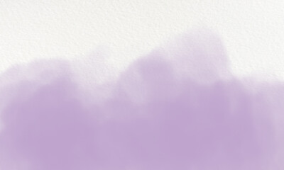 lavender watercolor background on white canvas