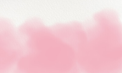 pale pink watercolor background on white canvas