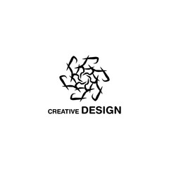 Modern Abstract Creative Logo Design Vector EPS10