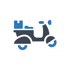 Obraz premium Scooter icon