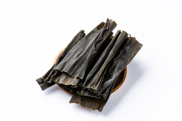 昆布　白背景