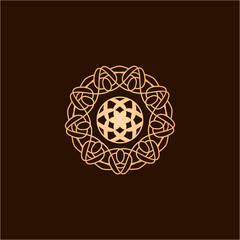 Logo template for service and education