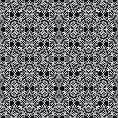 seamless pattern of ornamental mandala background design illustration. 