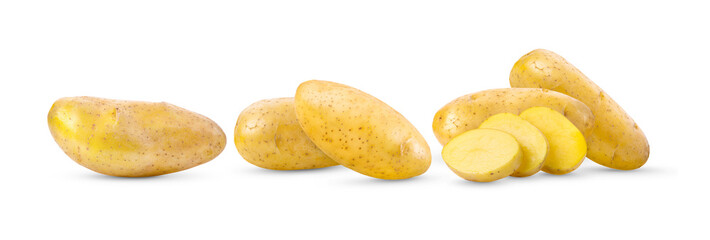 potato isolated on white background