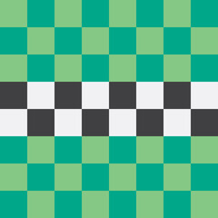 chess board ketupat background vector