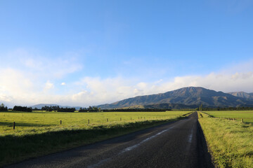 Neuseeland - Landschaft bei Mount Somers / New Zealand - Landscape around Mount Somers