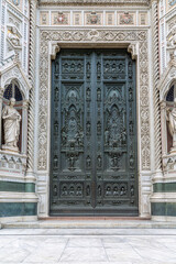 Details from Santa Maria del Fiore cathedral in Florence