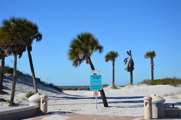 Photo sur Plexiglas Clearwater Beach, Floride Strand am Golf von Mexico, Clearwater Beach, Florida