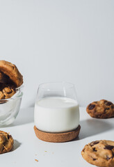milk and cookies homemade