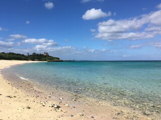 Beautiful beach in Okinawa/沖縄の綺麗な海