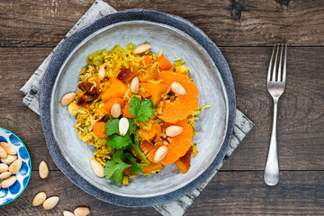 Vegetarian rice pilaf