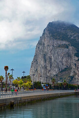 Enormous Rock of Gibraltar