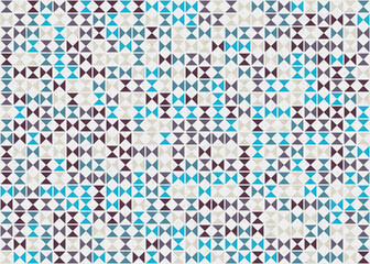 Abstract Geometric Pattern generative computational art illustration