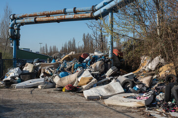 Waste illegally disposed of in nature, Litter consists of waste products that have been discarded incorrectly, without consent, at an unsuitable location.