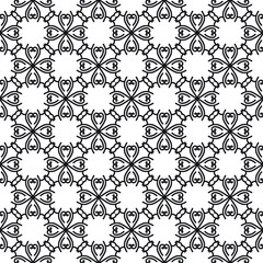 seamless pattern of ornamental mandala decoration background design