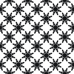 seamless pattern of ornamental mandala decoration background design