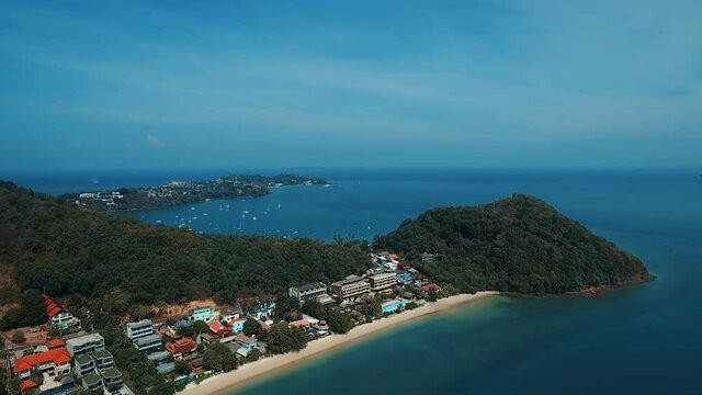 View of bay Kao Khad View of the lake Phuket ,Thailand Close to the beach Ao yon beach