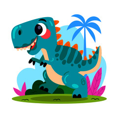 Cartoon Babby Trex © MissChatz