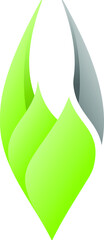 layared V Logo