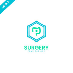 Logos of the anatomy of the large and small intestine. suitable for human digestive system symbol design, medical health center, surgery, hospital, clinic, diagnostic logo.