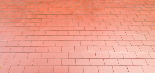 red brick wall pattern background