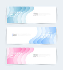 Vector abstract graphic design Banner Pattern background web template.