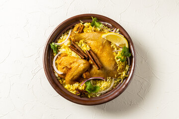 ニューヨーク風チキンオーバーライス　 street food chicken over rice 