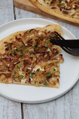 flammekueche lardon