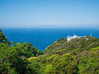 初夏の鋸山山頂からの風景　5月