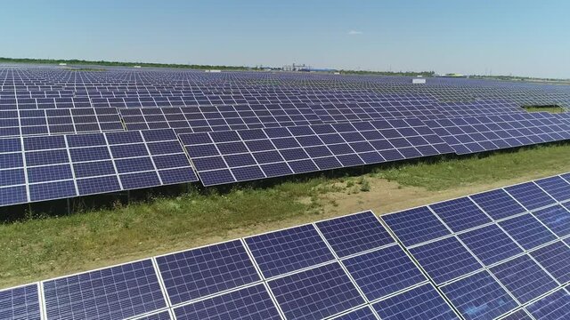 Low Span over rows of solar panels