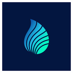 Obraz premium Leaf Logo Wellness - beauty spa flower symbol lotus health meditation beauty luxury female natural fitness yoga lifestyle treatment Asian petals salon organic calming cosmetics peace