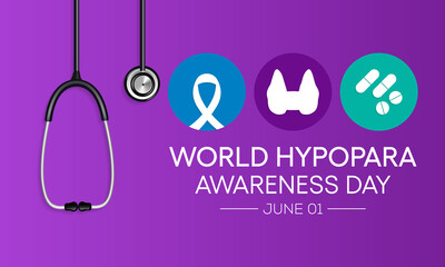 World Hypoparathyroidism awareness day is observed every year on June 1, it is a rare condition where the parathyroid glands, which are in the neck near the thyroid gland, produce too little hormone.