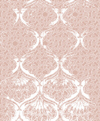 modern pastel colors rustic damask pattern in nature  background.
seamless and vector design for home textile textures and fashion 