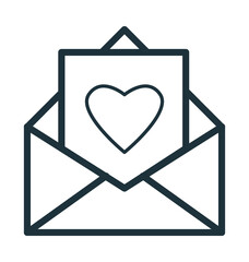 Love Letter Vector Icon