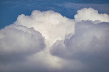 blue sky with clouds