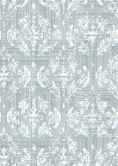 modern pastel colors roses damask pattern in checks and tartan background.
seamless and vector design for home textile textures 