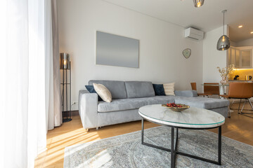 Interior of a modern living room