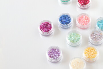 シェルパウダー　ネイルパーツ　レジンクラフト