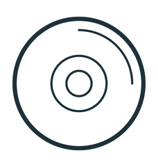CD Vector Icon